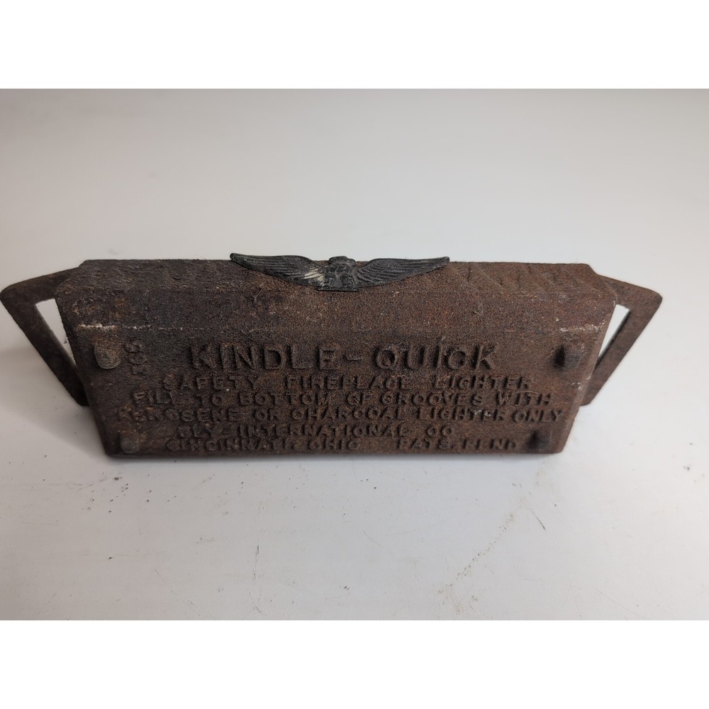 Vintage KINDLE-QUICK SAFETY FIREPLACE LIGHTER by BLY- INTERNATIONAL, Ohio #365